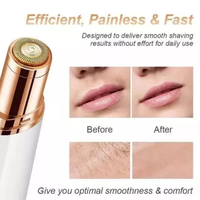 Face Mini Electric Eyebrow Trimmer For Women Bikini Trimmer Painless Shaver Automatic Machine for Shaving and Nose Hair Beauty - Image 5