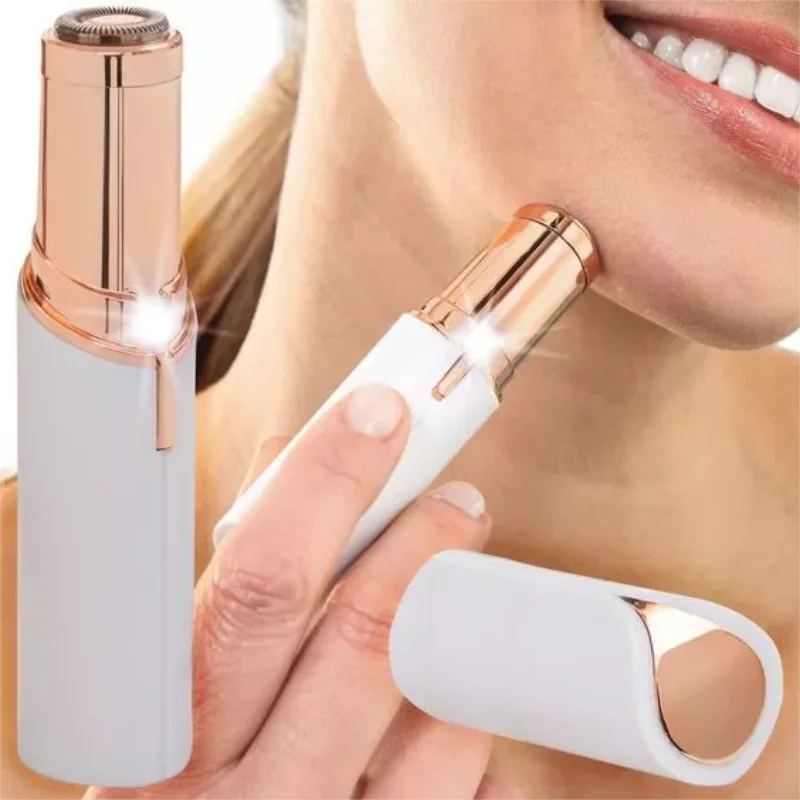 Face Mini Electric Eyebrow Trimmer For Women Bikini Trimmer Painless Shaver Automatic Machine for Shaving and Nose Hair Beauty - Image 2
