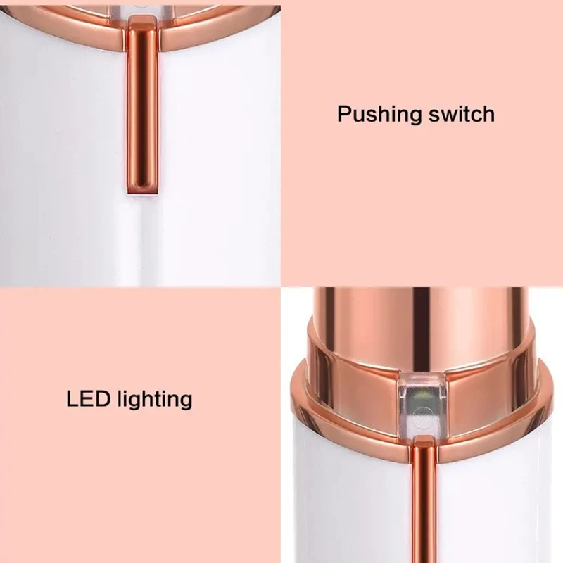 Face Mini Electric Eyebrow Trimmer For Women Bikini Trimmer Painless Shaver Automatic Machine for Shaving and Nose Hair Beauty - Image 3