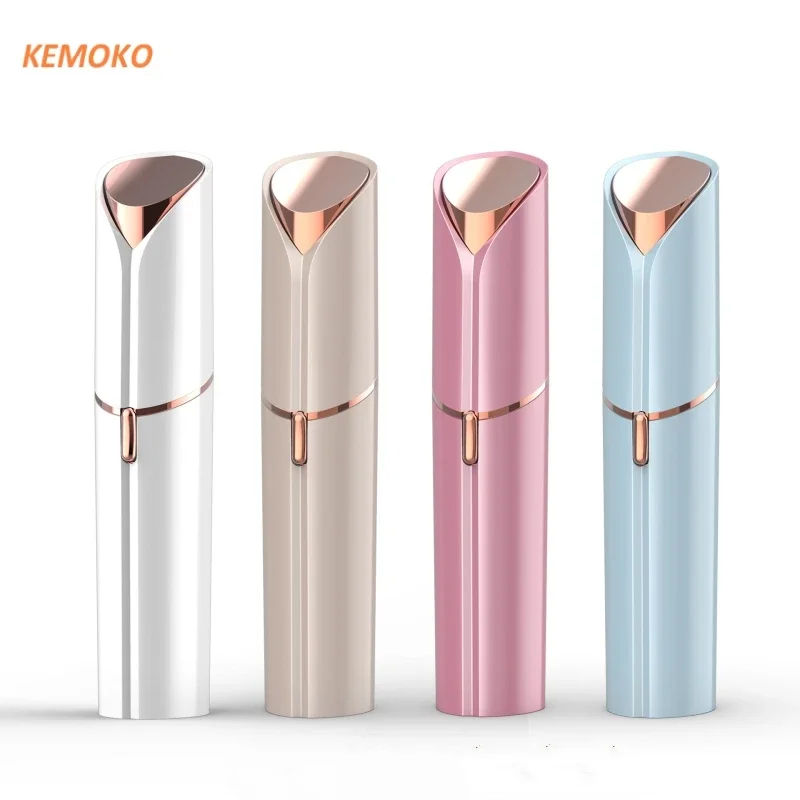 Electric Hair Removal Machine Eyebrow Trimmer Hot Sales Portable Lipstick Shaver Women's Remover Mini Shaver Electric Trimmer - Image 3