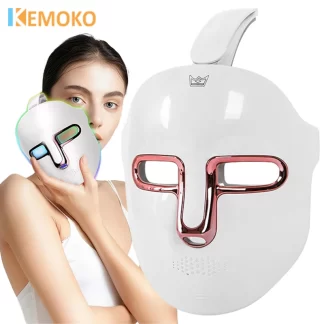 Red Light therapy 7 Color Led Face Mask, Therapy Facial,SkinCare Beauty,Anti Aging Skin Rejuvenation Shrink Pores,Facial Lifting