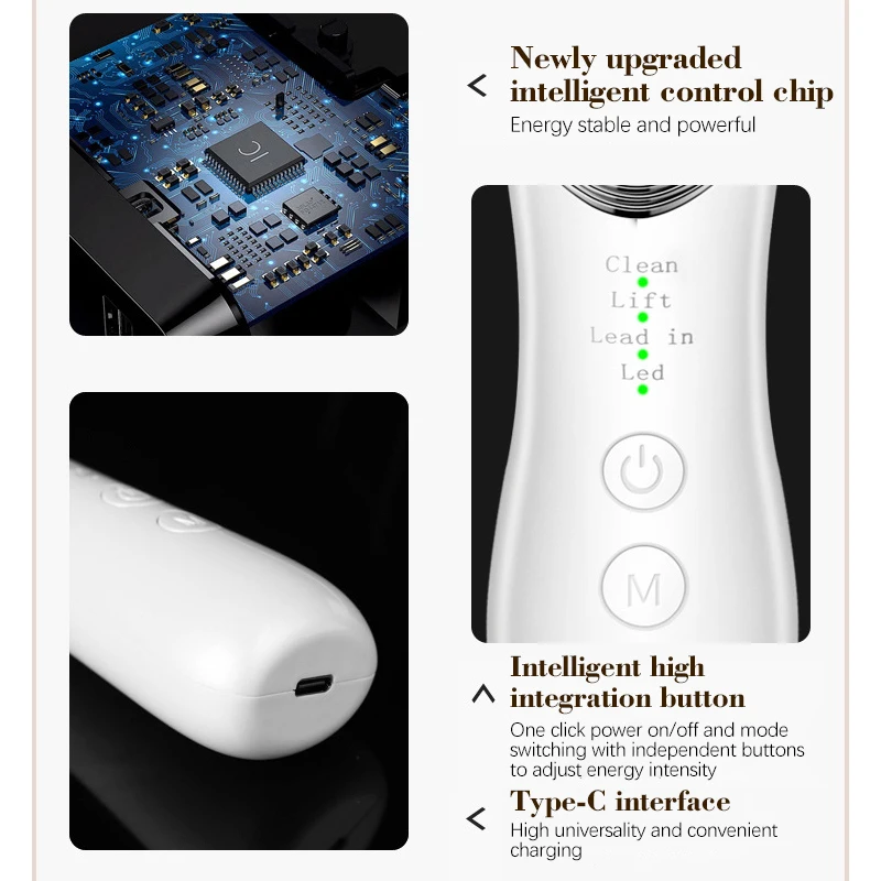 Professional LED Red Light Therapy Device Face Neck Massager Home Skincare Tool for Women Anti-Aging Skin Tightening - Image 5