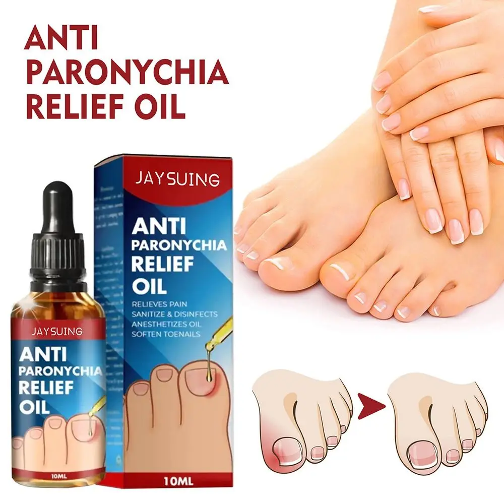 10ml New Useful Safety Anti Paronychia Relief Oil Nail Growth Care Oil Nail Repair Toenail Treatment Oil