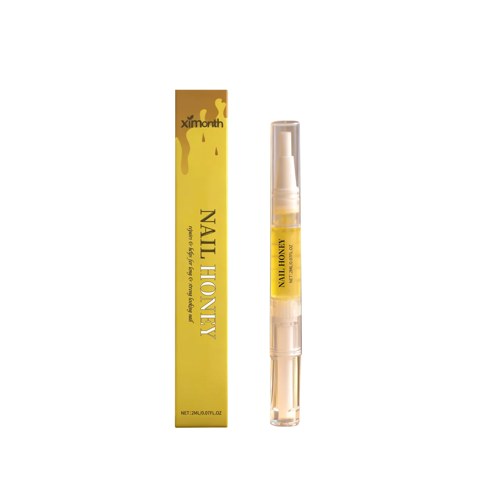 Honey Nail Oil Nourishing Cuticle Repair Nail Growth Anti-Dryness Restore Healthy Shiny Nails Strengthening Nail Nutrition Oil - Image 2